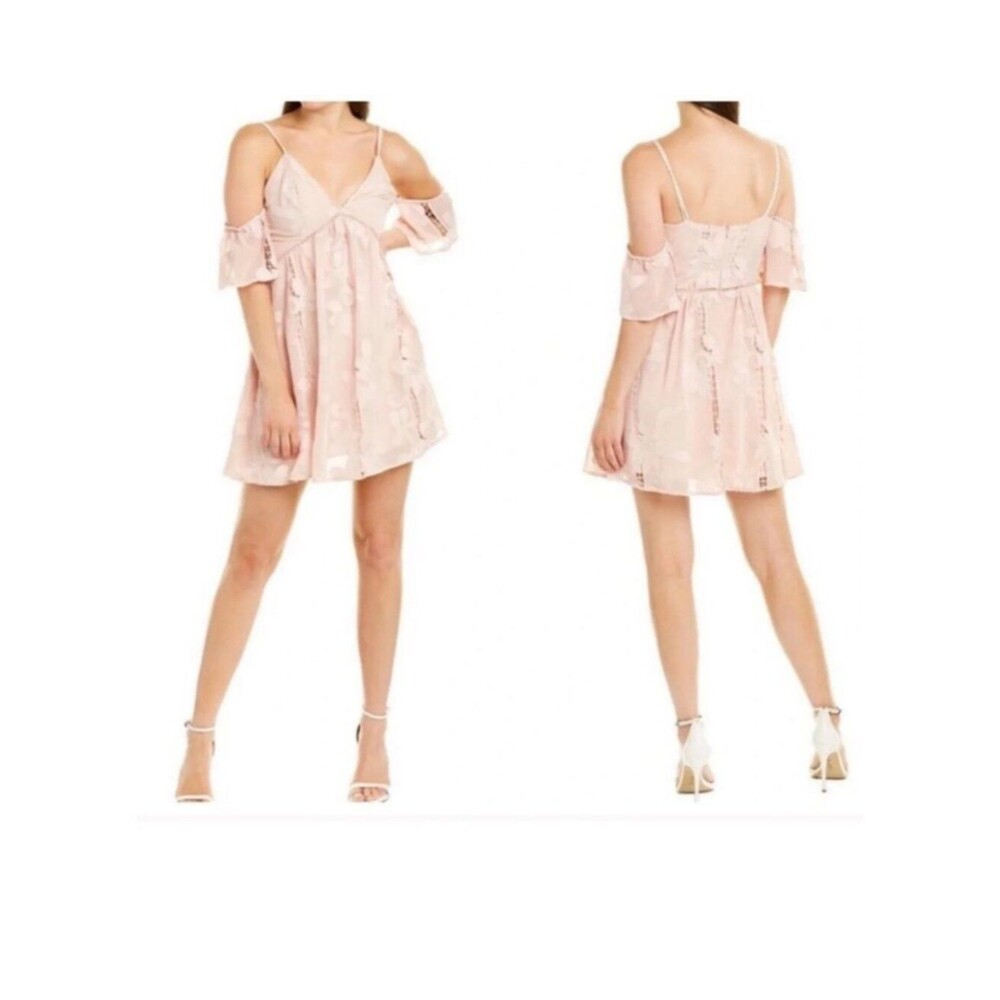 Lovers + Friends Wishful Dress in Blush Pink. Sz M.